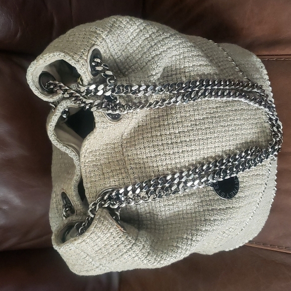 3X Host Pick Stella Mccartney Chain Link Falabella Bucket Bag - Picture 7 of 16